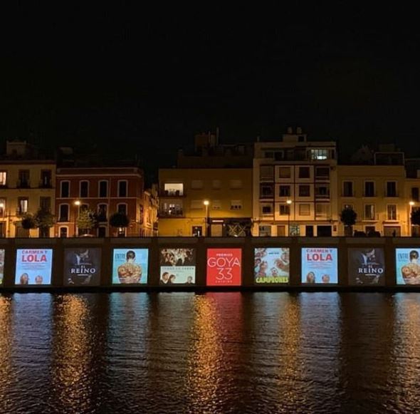 Los goya en Sevilla Calle Betis